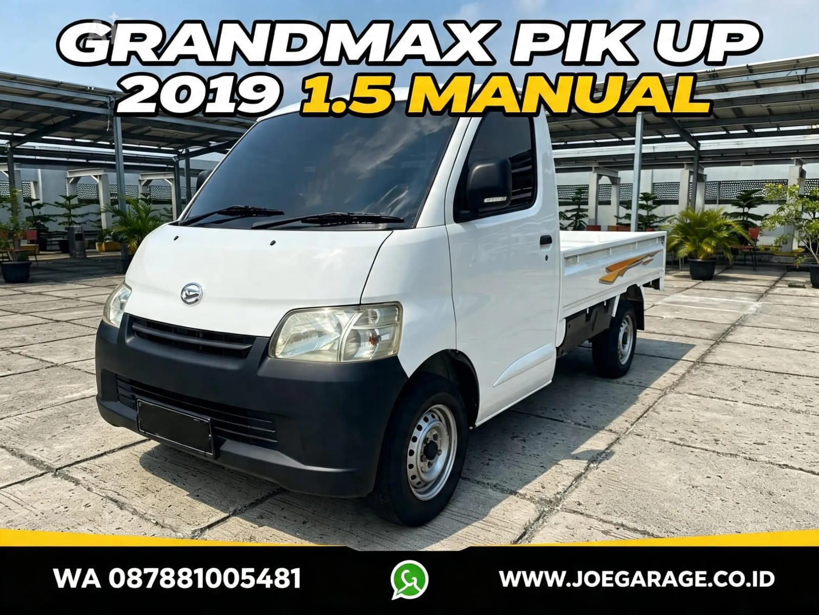 GRANDMAX 2019 1.5 PIK UP PUTIH